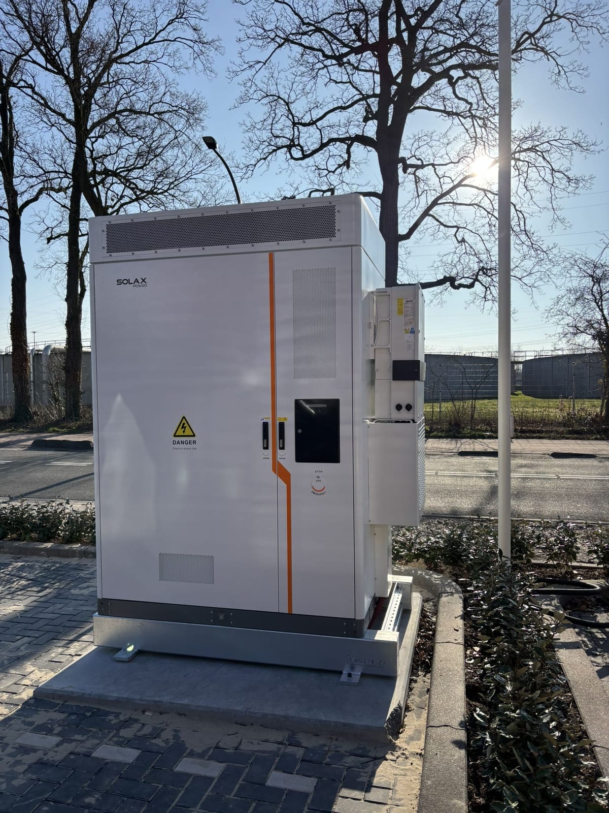 Boomkamp Kaas in Borne — batterijopslag voor productie zonder netverzwaring