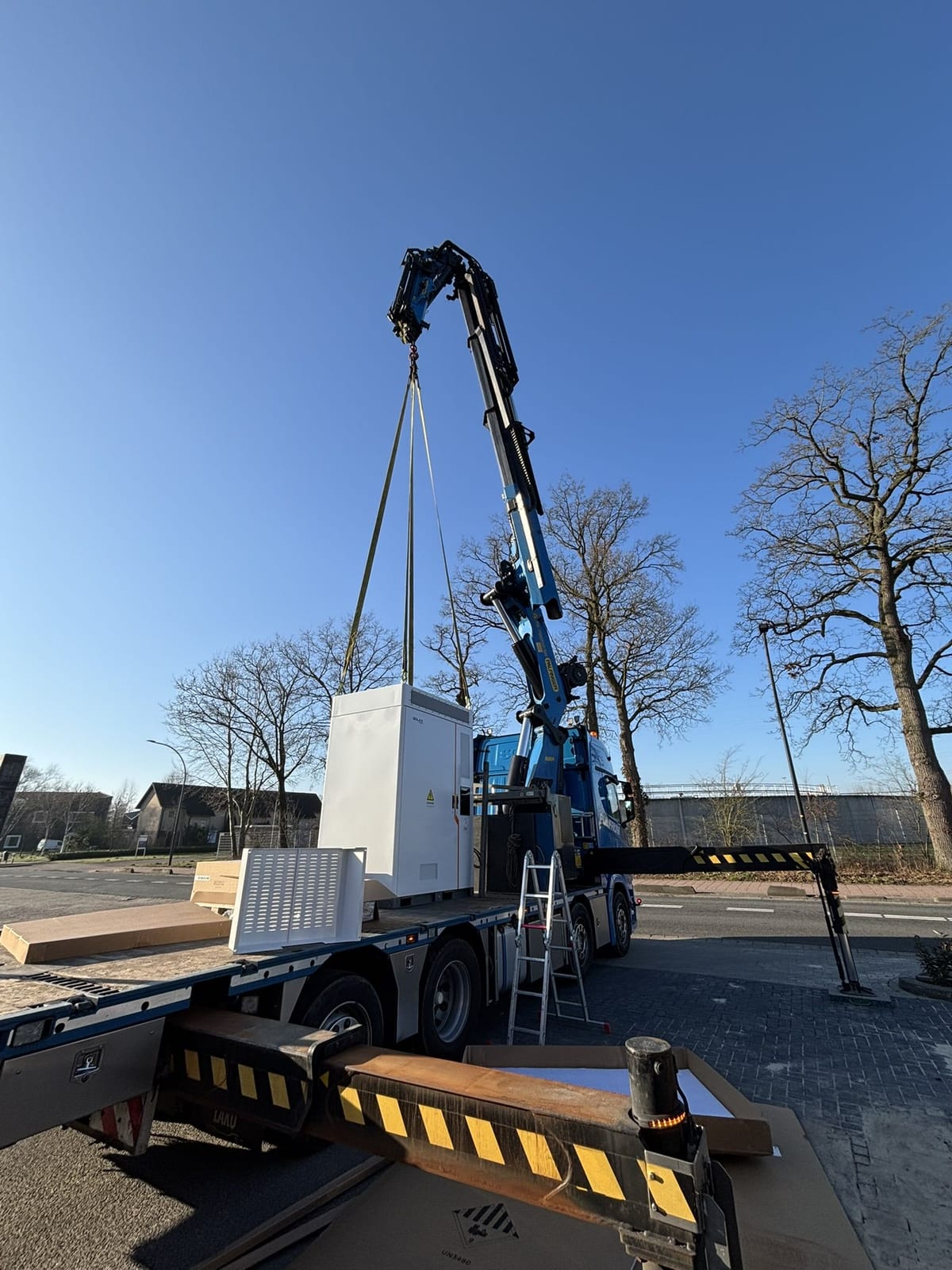 Plaatsing van een batterijopslag-systeem in Twente